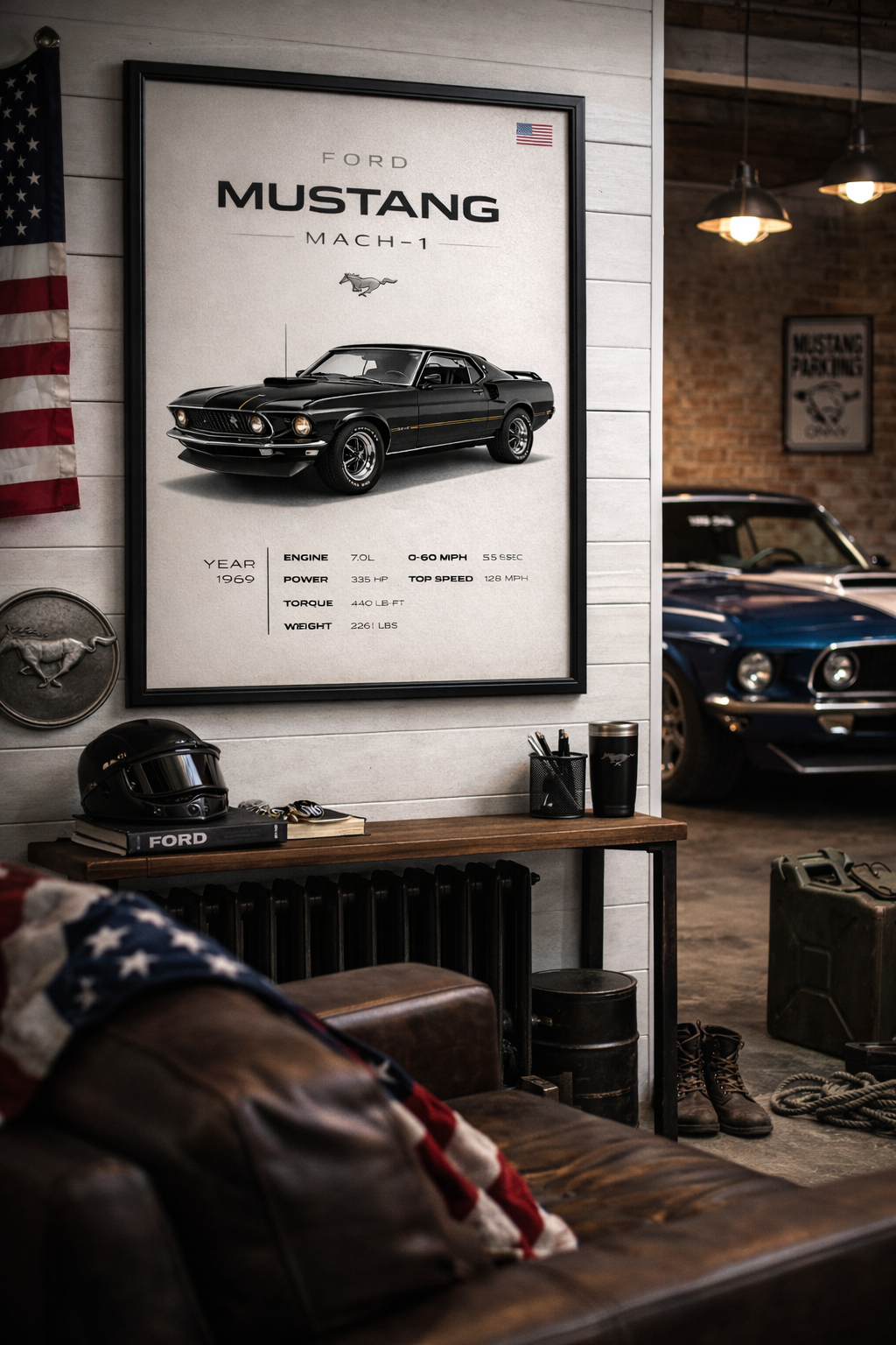 American Muscle — Mustang Mach-1 (1969)