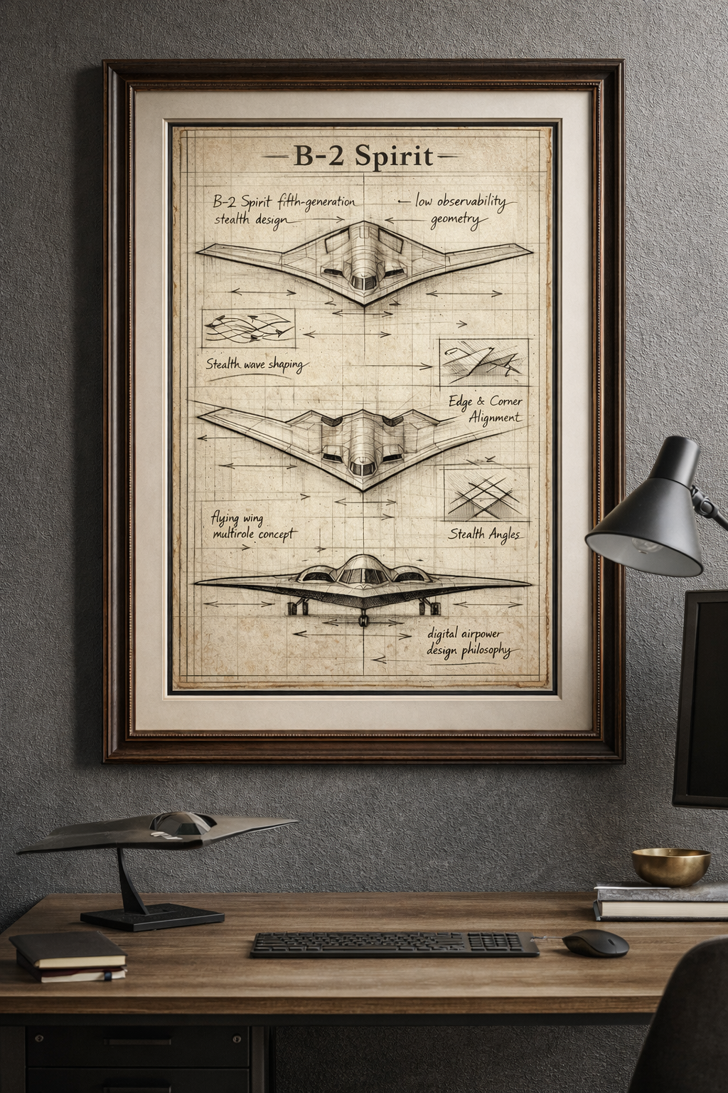 B-2 Spirit — Stealth Bomber Design Study