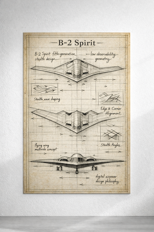 B-2 Spirit — Stealth Bomber Design Study