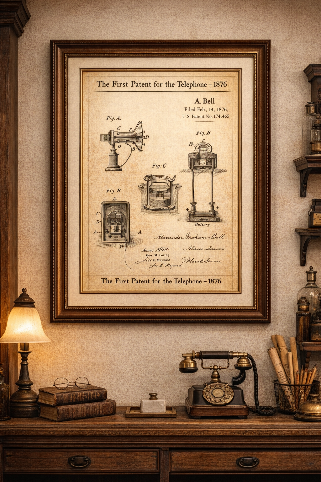 The Telephone Patent — Alexander Graham Bell (1876)