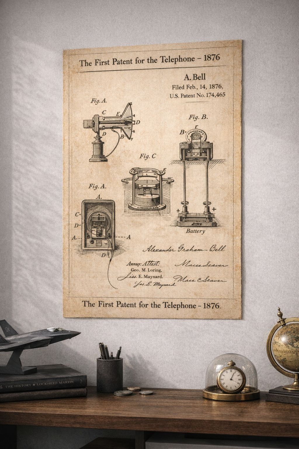 The Telephone Patent — Alexander Graham Bell (1876)